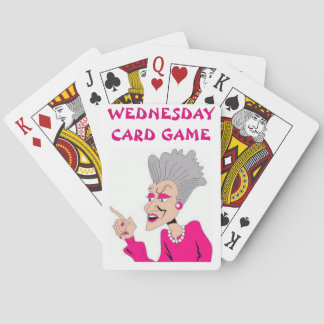 JEU DE CARTES PONT DE LA CARTE DE JEU -MERCREDI