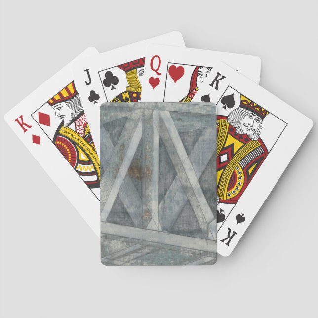 Jeu De Cartes Pont de la structure industrielle | (dos)