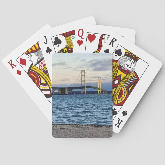 Jeu De Cartes Pont de Mackinac (dos)