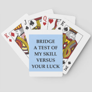 Jeu De Cartes pont dup ; pont icate