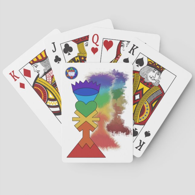 Jeu De Cartes Pont équilibré (dos)