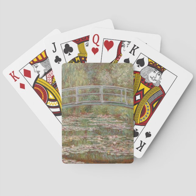 Jeu De Cartes Pont français de Monet Giverney (dos)
