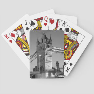 Jeu De Cartes Pont Tour de Londres blanc noir