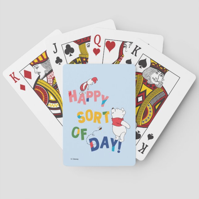 Jeu De Cartes Pooh et Piglet | Bonne sorte de journée ! Jeux de  (dos)
