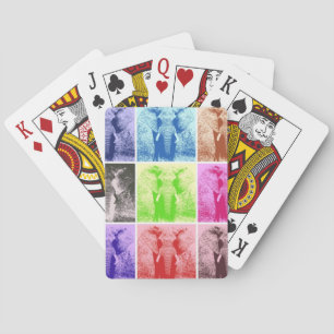 Jeu De Cartes Pop Art Elephants