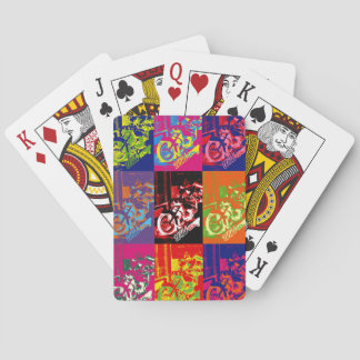 Jeu De Cartes Pop art jouant aux cartes
