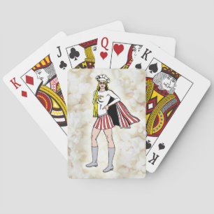 Jeu De Cartes Popcorn Girl Jouer des cartes