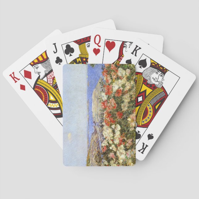 Jeu De Cartes Poppies sauvages sur les îles de Shoals (dos)
