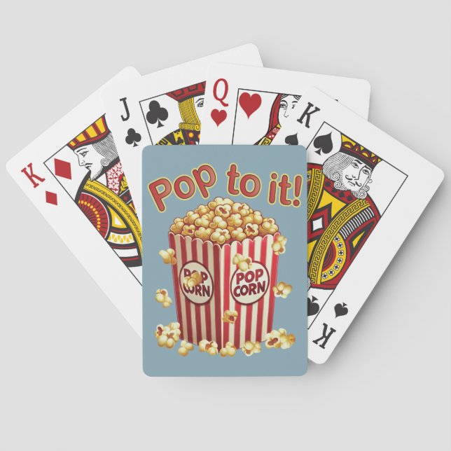 Jeu De Cartes Poppin' avec Style - "Pop to it!" (dos)
