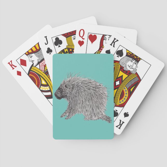 Jeu De Cartes Porcupine (dos)