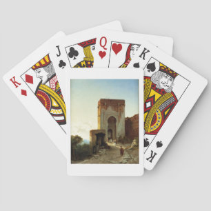 Jeu De Cartes Porte de Justice, Alhambra, Grenade (huile sur toi