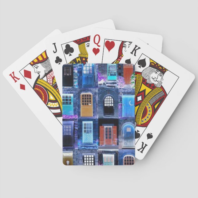 Jeu De Cartes portes (dos)