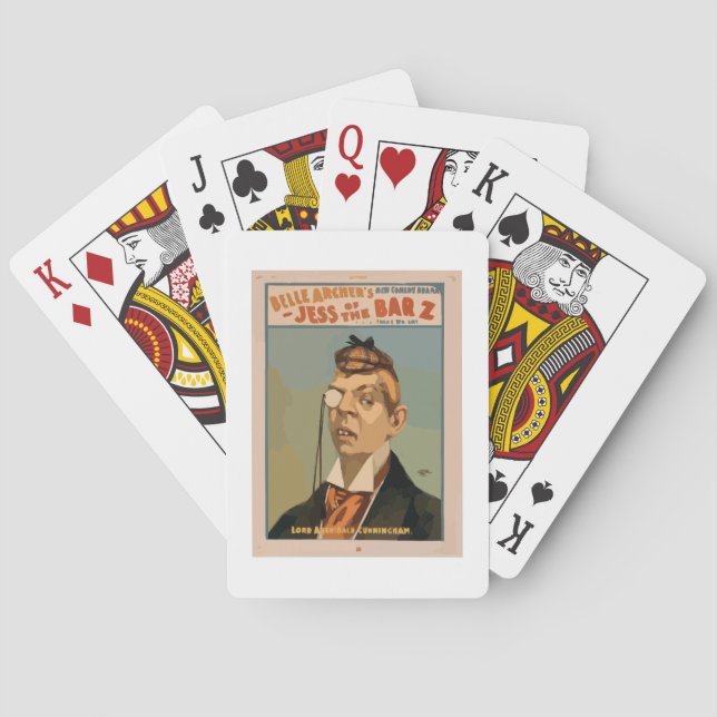 Jeu De Cartes Portez et stylisez des affiches de divertissement  (dos)