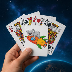 Jeu De Cartes Portez Sur Une Rocket Jouer Aux Cartes