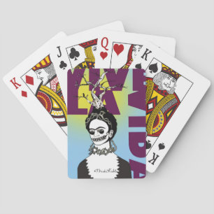 Jeu De Cartes Portrait d'art de bruit de Frida Kahlo