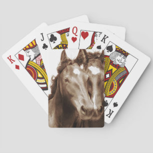 Jeu De Cartes Portrait de cheval III