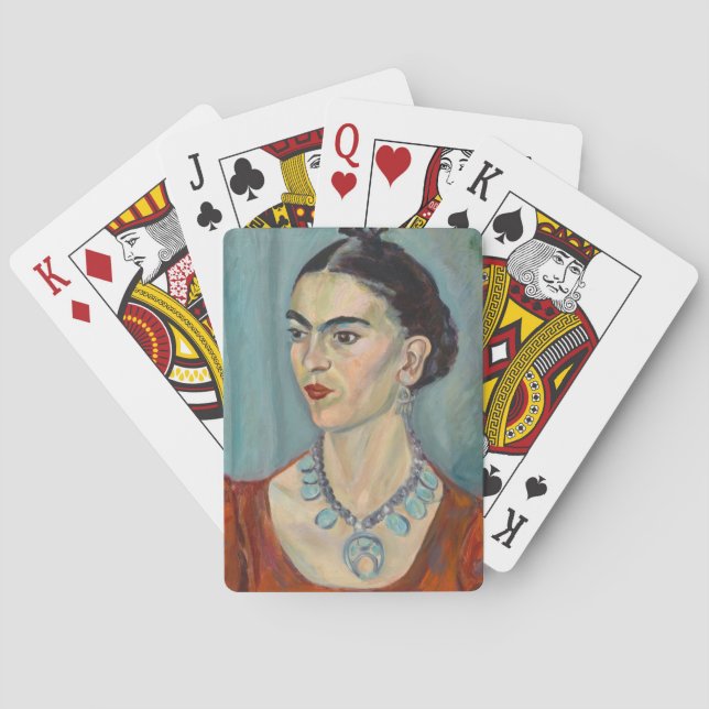 Jeu De Cartes Portrait de Frida Kahlo (dos)
