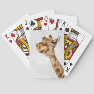 Jeu De Cartes Portrait de Giraffe Cartes de Jeu