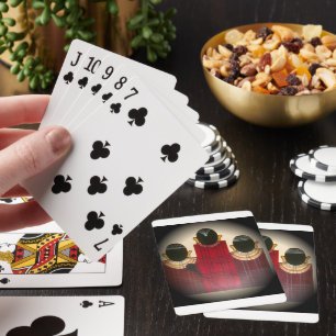 Jeu De Cartes Portrait de la famille Massai À damiers