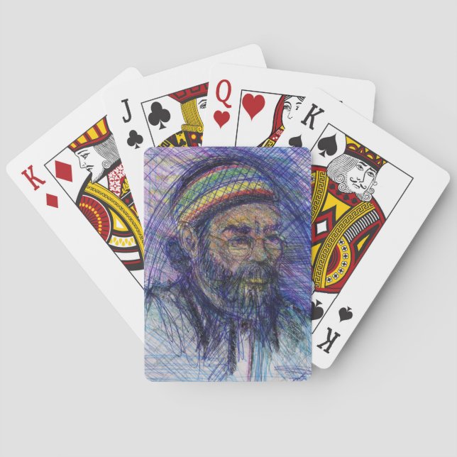 Jeu De Cartes Portrait de Luther Hampton (dos)