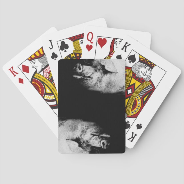 Jeu De Cartes portrait de portier (dos)