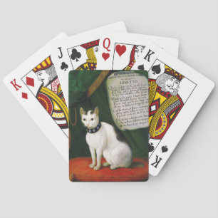Jeu De Cartes Portrait du chat Armellino