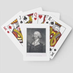 Jeu De Cartes Portrait du major-général Philip Schuyler, gravure