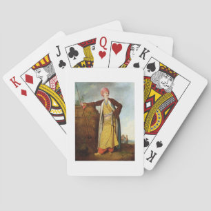 Jeu De Cartes Portrait d'un Arménien, 1771 (huile sur toile)