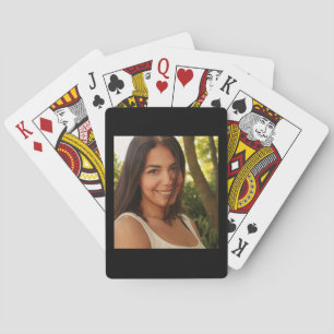 Jeu De Cartes Portrait d'une jeune fille