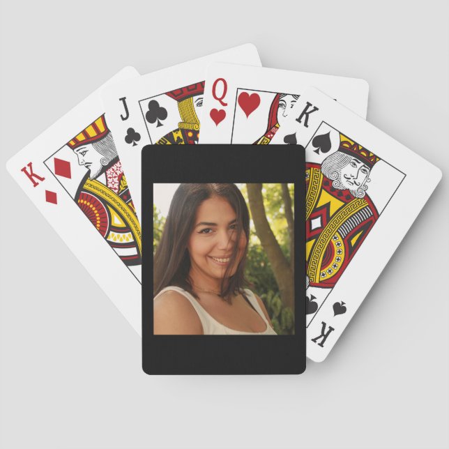 Jeu De Cartes Portrait d'une jeune fille (dos)