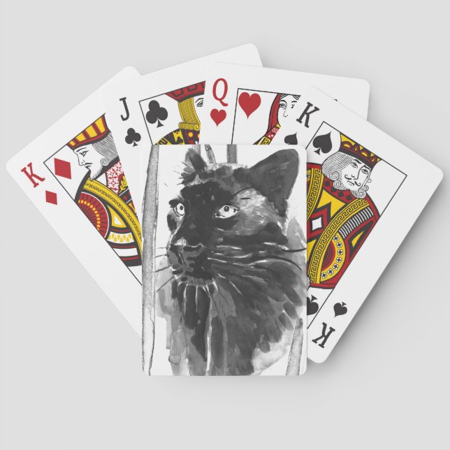 Jeu De Cartes Portrait Panther (dos)