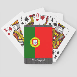 Jeu De Cartes Portugal Drapeau Lecture Cartes