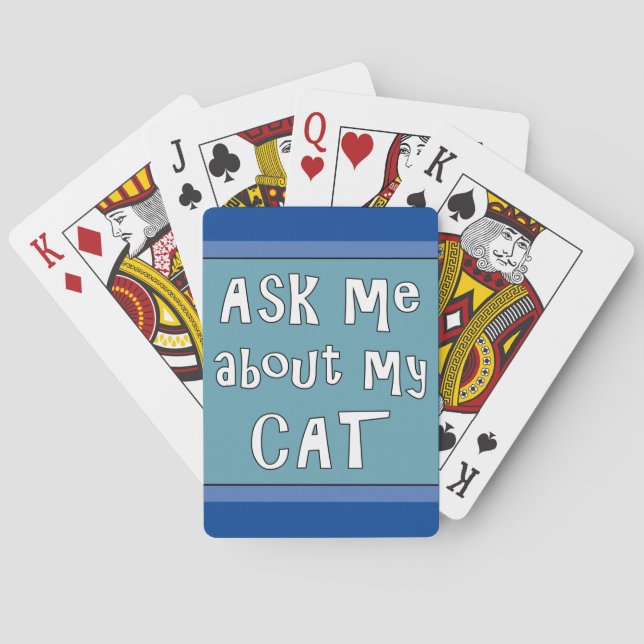Jeu De Cartes Posez-moi des questions sur mon chat (dos)