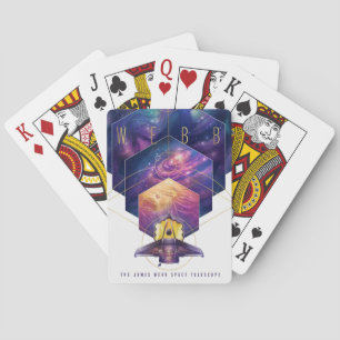 Jeu De Cartes Poster du télescope spatial James Webb.