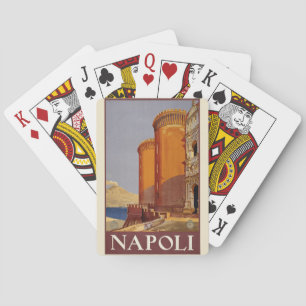 Jeu De Cartes Poster Napoli vintage - Italie
