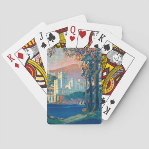 Jeu De Cartes Poster Vintage voyage Pour New York Central Lines