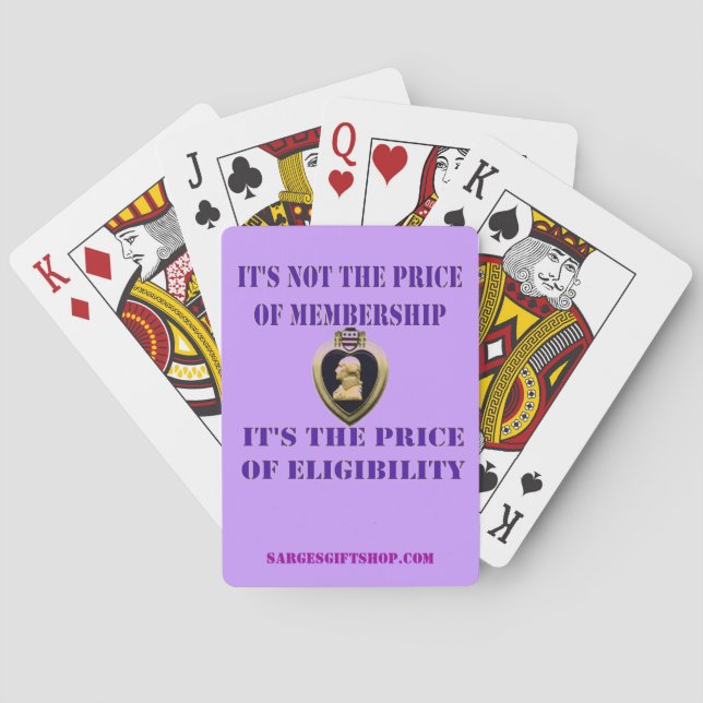 JEU DE CARTES POURPRE (dos)