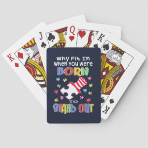 Jeu De Cartes Pourquoi vous êtes né pour dénoncer l'autisme