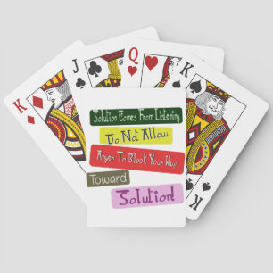 Jeu De Cartes Prenez Une Relation Aimée Autour D'Une Solution !