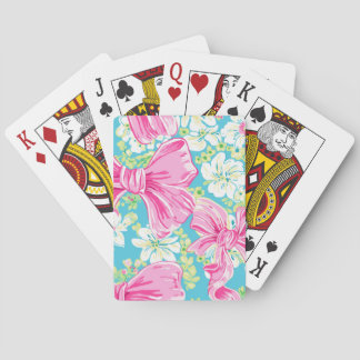 Jeu De Cartes Préppy Bows Trp[Fleurs écologiques