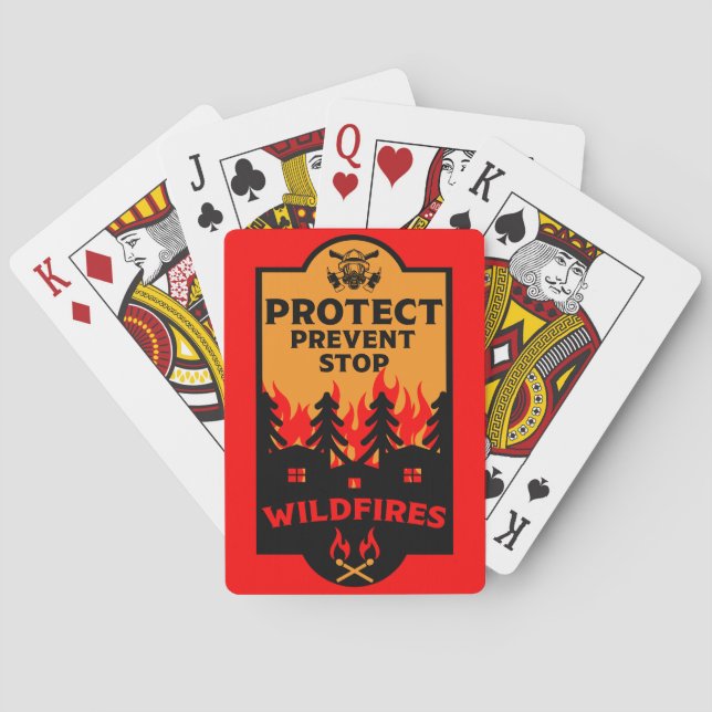 Jeu De Cartes Prévention des incendies (dos)