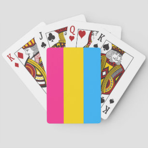Jeu De Cartes Pride transexuelle (drapeau panaché)