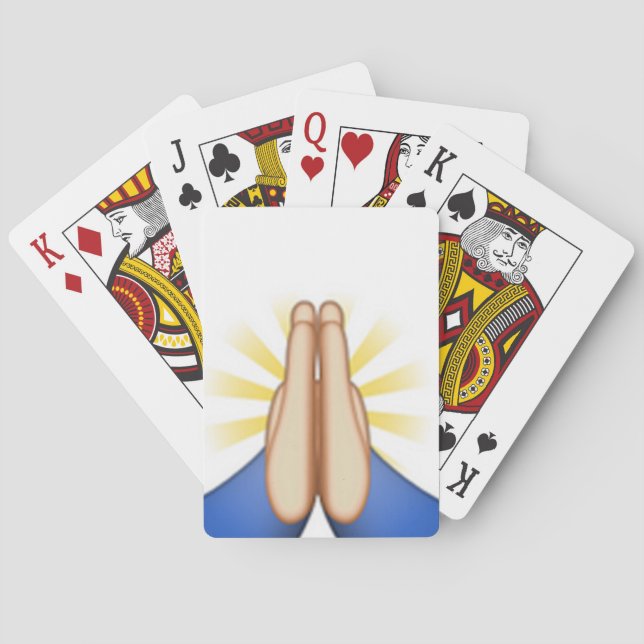 Jeu De Cartes prier émoji (dos)