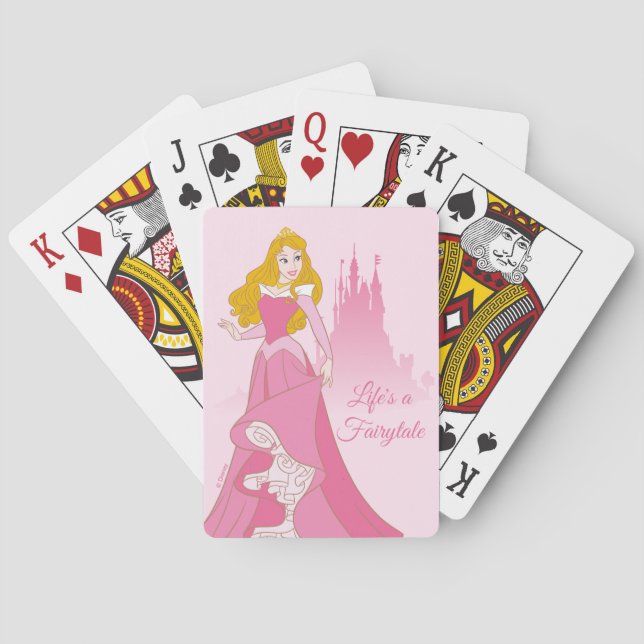 Jeu De Cartes Princess Aurora & Castle Graphic (dos)
