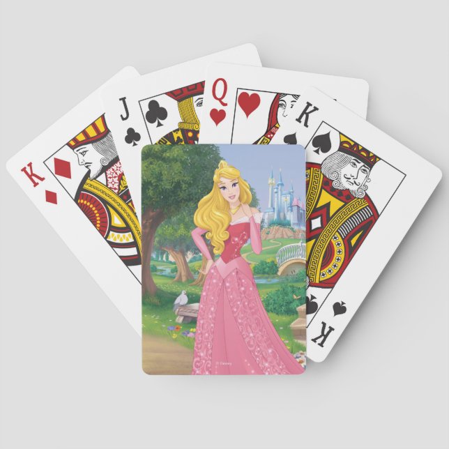 Jeu De Cartes Princesse Aurora Jouer aux cartes (dos)