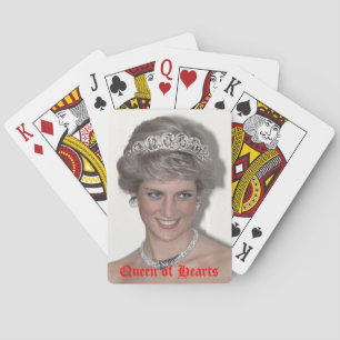 Jeu De Cartes Princesse Diana Reine des Coeurs