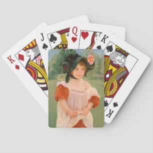 Jeu De Cartes Printemps : Margot debout dans un jardin   Mary Ca