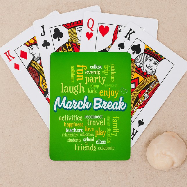 Jeu De Cartes Profitez de la pause de mars (Créateur téléchargé)