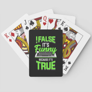 Jeu De Cartes Programmeur Faux Il Est Drôle