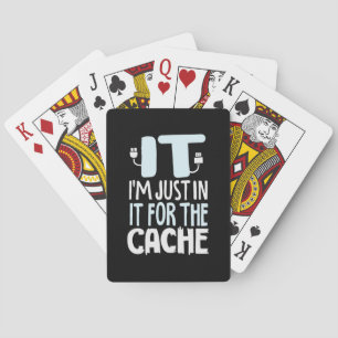 Jeu De Cartes Programmeur juste dans l'informatique pour le cach